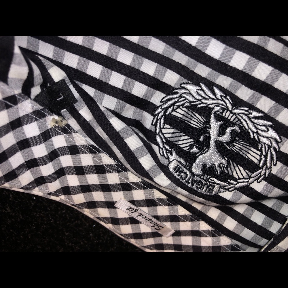 BUGATCHI CHECK DRESS SHIRT - Picture 3 of 3